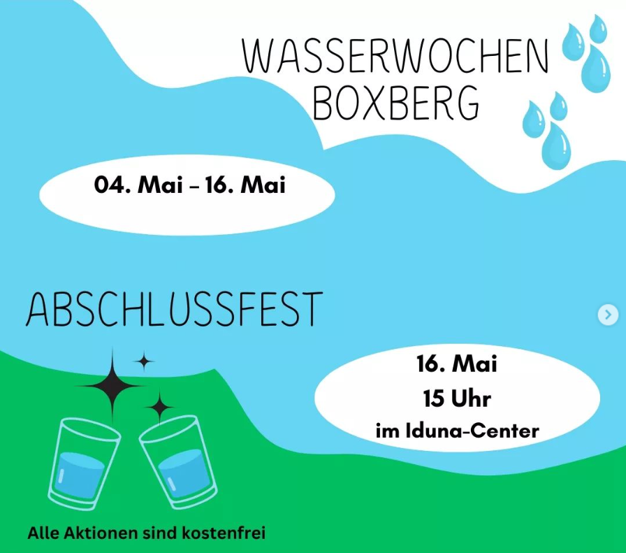 Wasserwochen Boxberg 4.-16. Mai in Heidelberg