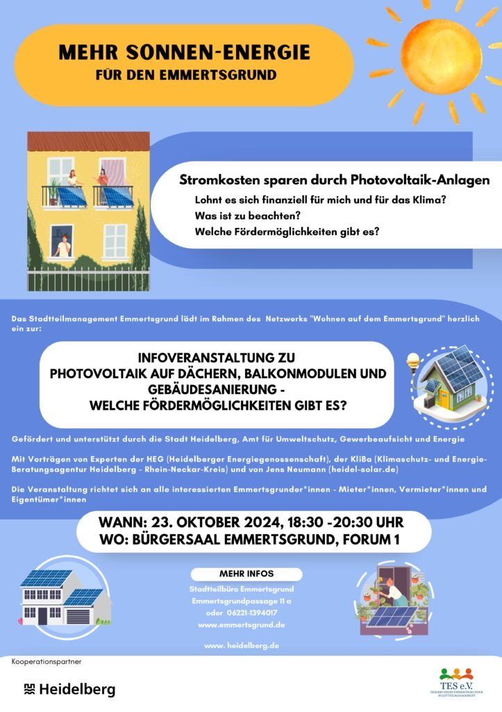 Energiewende vor Ort, in Bürgerhand am 23. Oktober 2024 in Heidelberg