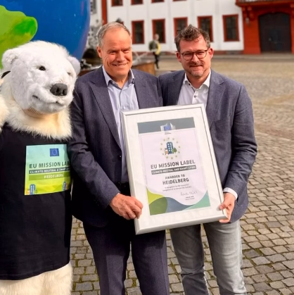 Treffen mit Klimabürgermeister am 3. April 2025 in Heidelberg