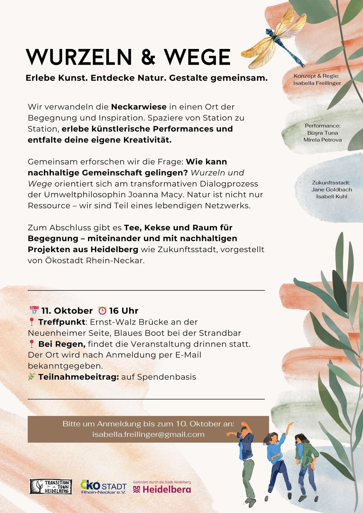 Wurzeln & Wege am Samstag, den 11. Oktober 2025 in Heidelberg