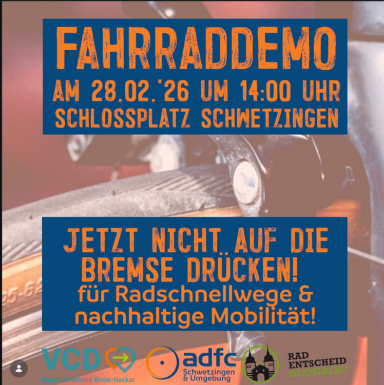 Frostpendeln Abschlussdemo, am 28. Februar 2026 in Schwetzingen