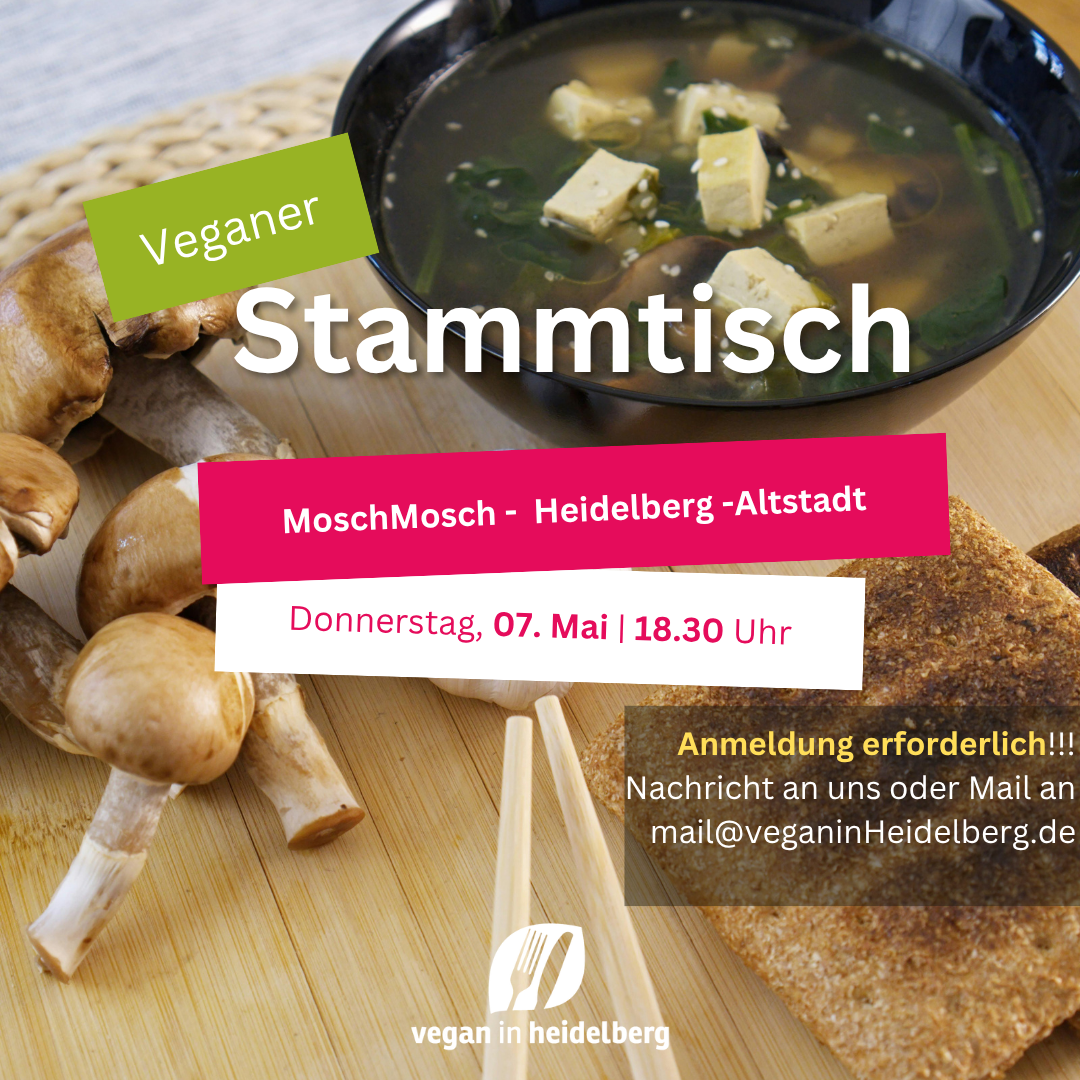 Veganer Stammtisch Mai