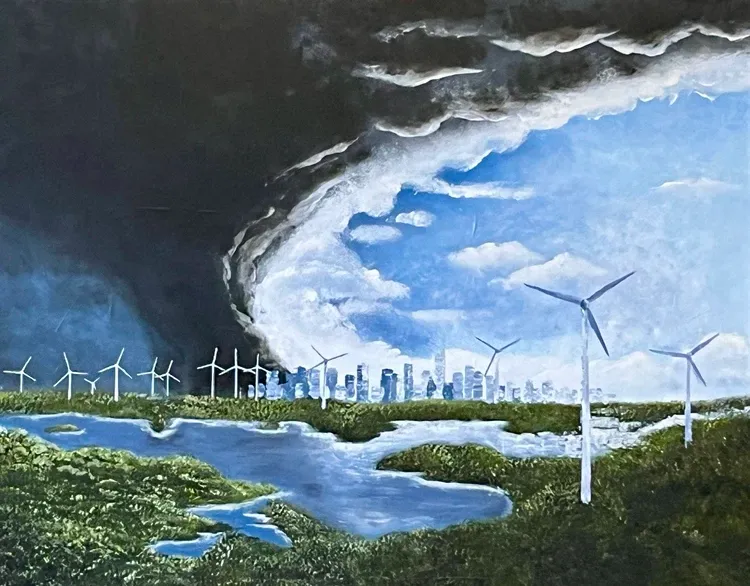 Vernissage zur Eröffnung der Sonderausstellung „Kunst trifft Klima“, am 20. Mai 2026 in Sinsheim