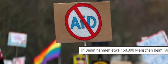 Demonstration gegen den AfD-Parteitag am Samstag, den 4. Juli 2026 in Erfurt