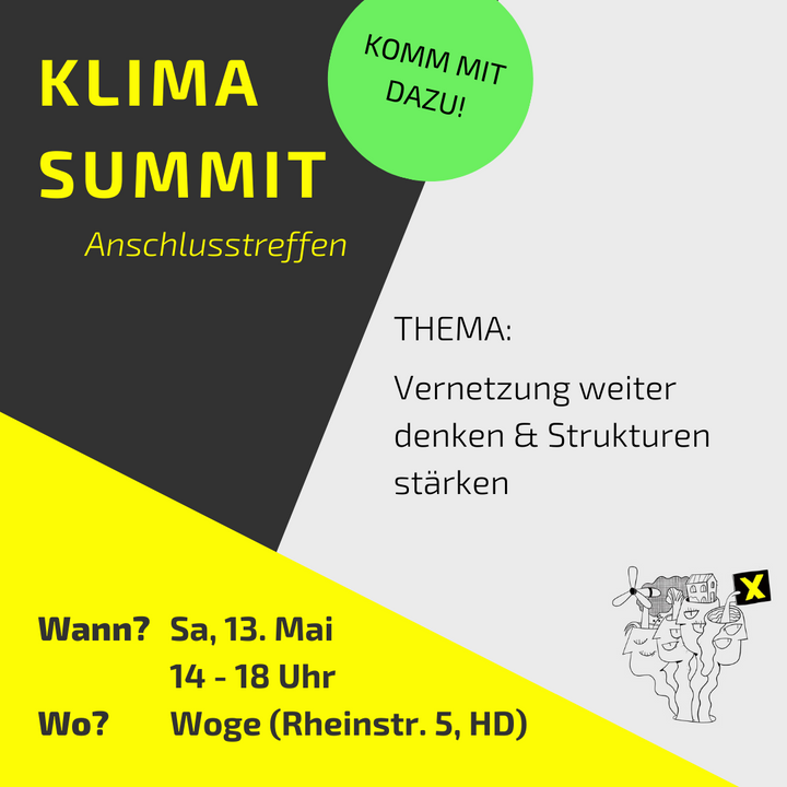 3. Klima-Summit Samstag, den 13. Mai um 14-18 Uhr