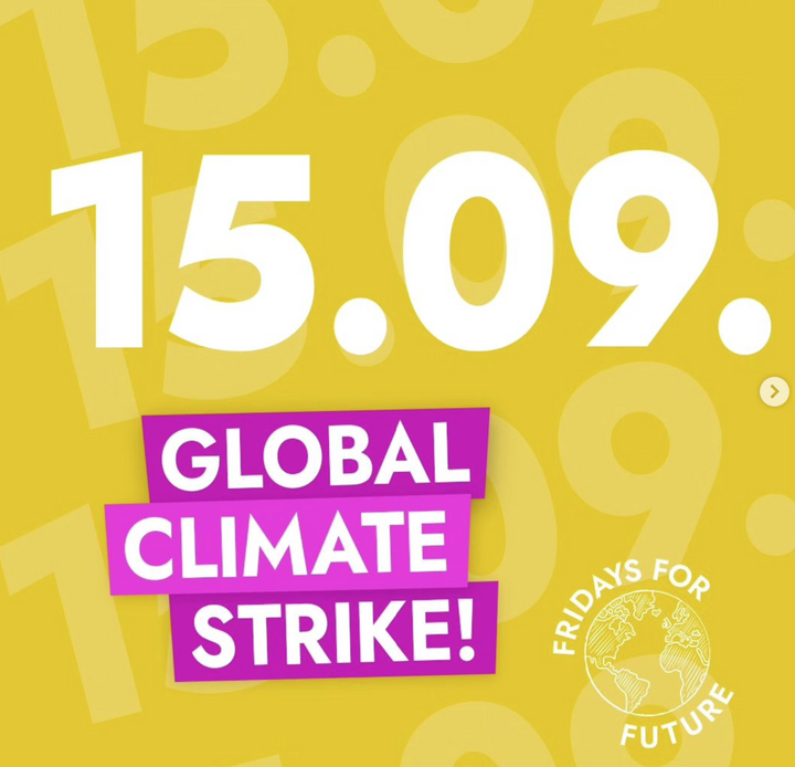 Globaler Klimastreik am Freitag, den 15. September