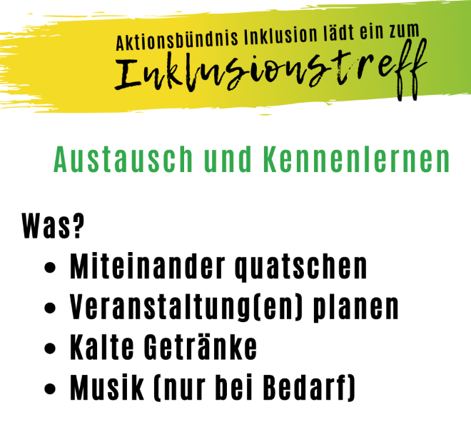 Aktionsbündnis Inklusion