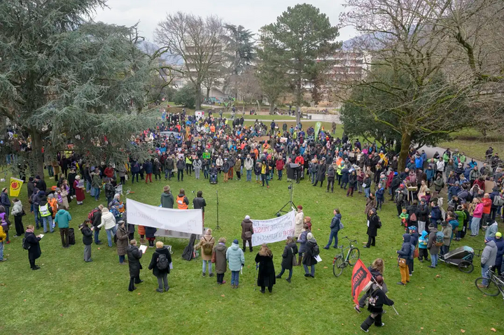 Klimastreik am 14. Februar 2025