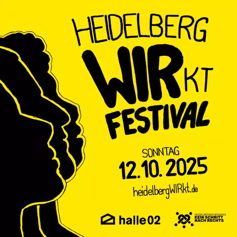 Heidelberg WIRkt Festival am Sonntag, den 12. Oktober 2025 in Heidelberg