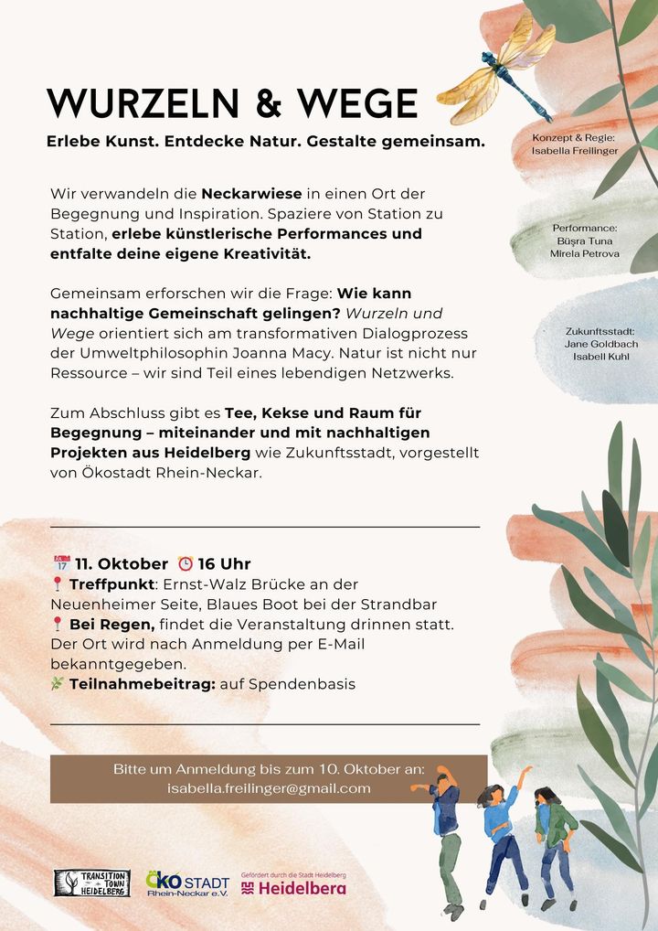 Wurzeln & Wege am Samstag, den 11. Oktober 2025 in Heidelberg