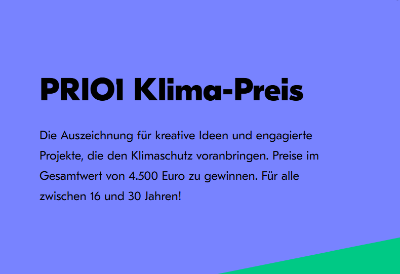 Die Bewerbungsphase ist vorbei – jetzt kommt das Klima-Event! am Samstag, den 15. November 2025 in Mannheim