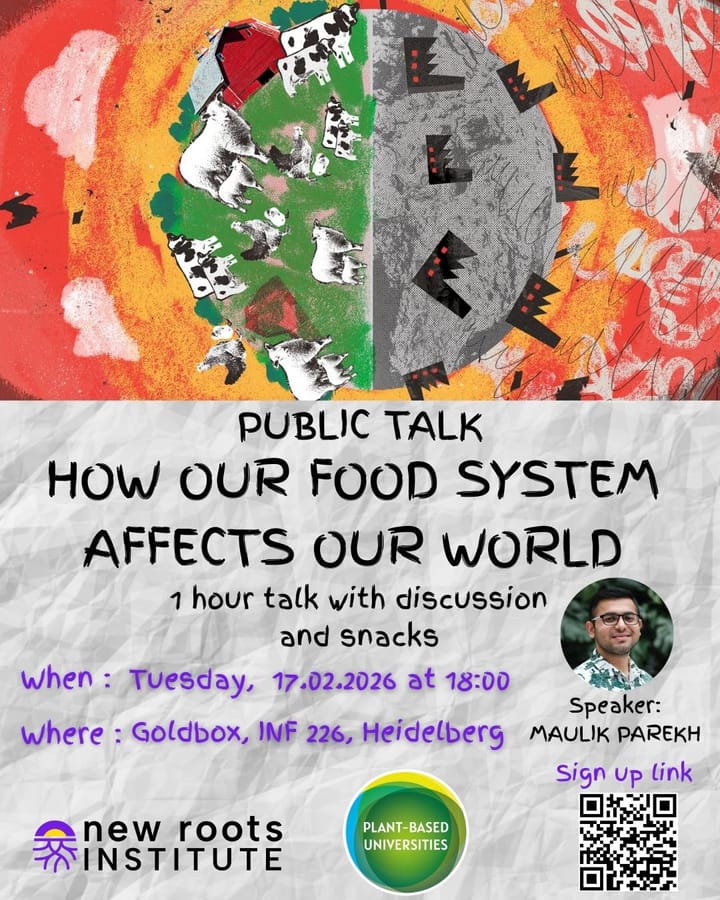 How our Food System Affects our World, am 17. Februar 2026 in Heidelberg
