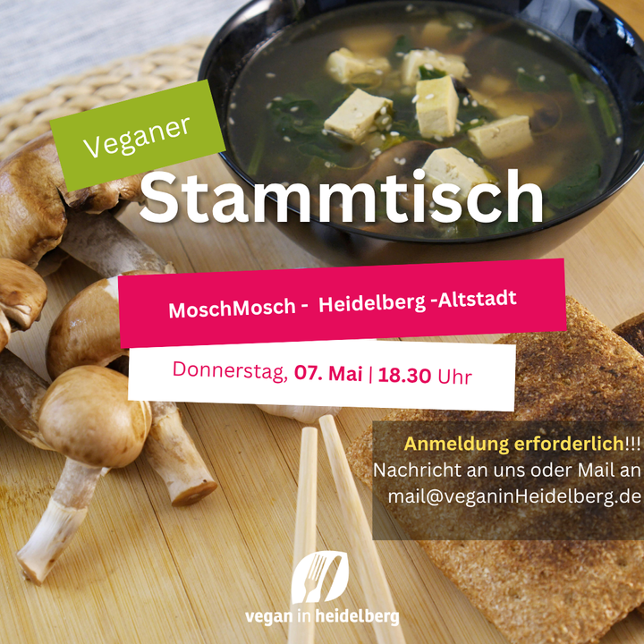 Veganer Stammtisch Mai