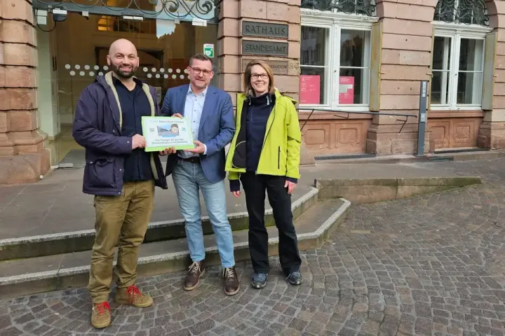 "Das Ringen um Tempo 30 in der Römerstraße", Artikel in der RNZ am 30. Januar 2025