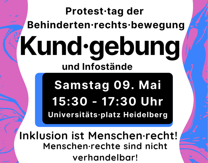 Oberer Teil des Plakats mit den wesentlichen Angaben zur Veranstaltung