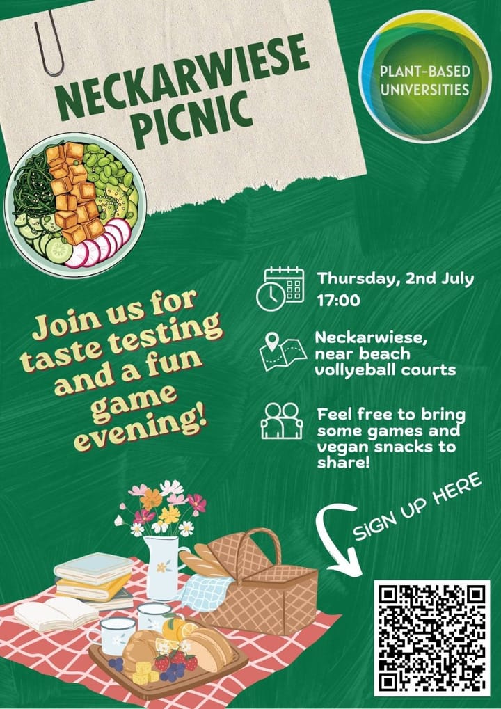 Heute, 2. Juli 2026 um 17:00 Neckarwiese Picnic